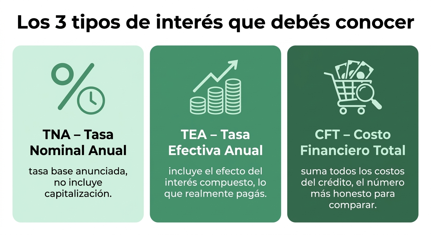 Gráfico mostrando cómo las deudas crecen rápidamente por el efecto de los intereses