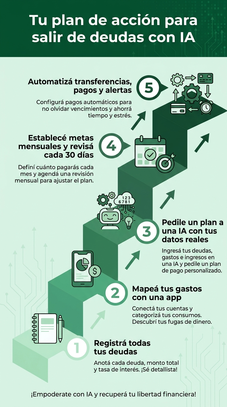 Cómo empezar hoy si tenés deudas