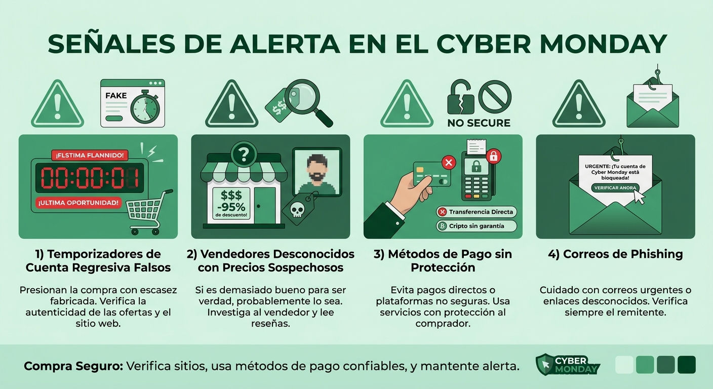 Cuidado con las trampas del Cyber Monday